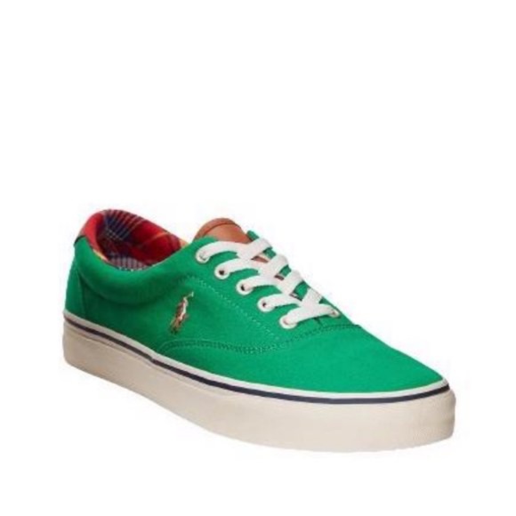 Polo Ralph Lauren Other - new mens 10 polo ralph lauren keaton pony canvas sneaker green